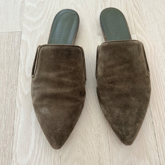 Jenni Kayne suede Mules in color Laurel size 41 - Picture 6 of 6